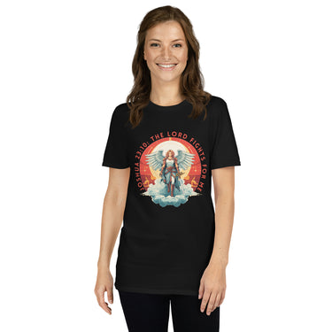 “The Lord Fights for Me” Unisex Softstyle T-Shirt 3